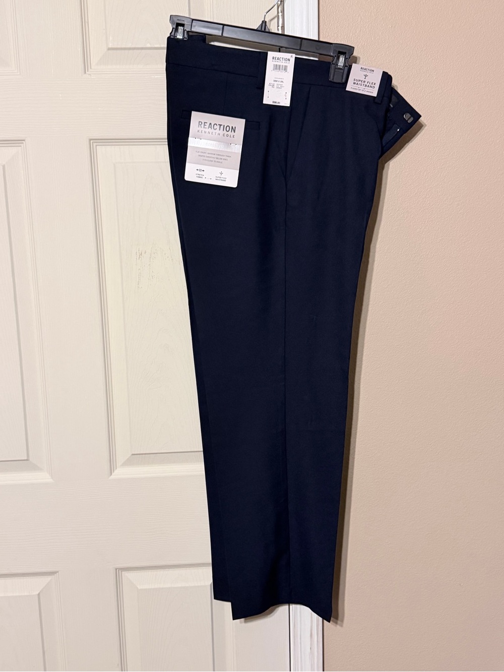 Kenneth Cole Tailored Dress Pants in Navy